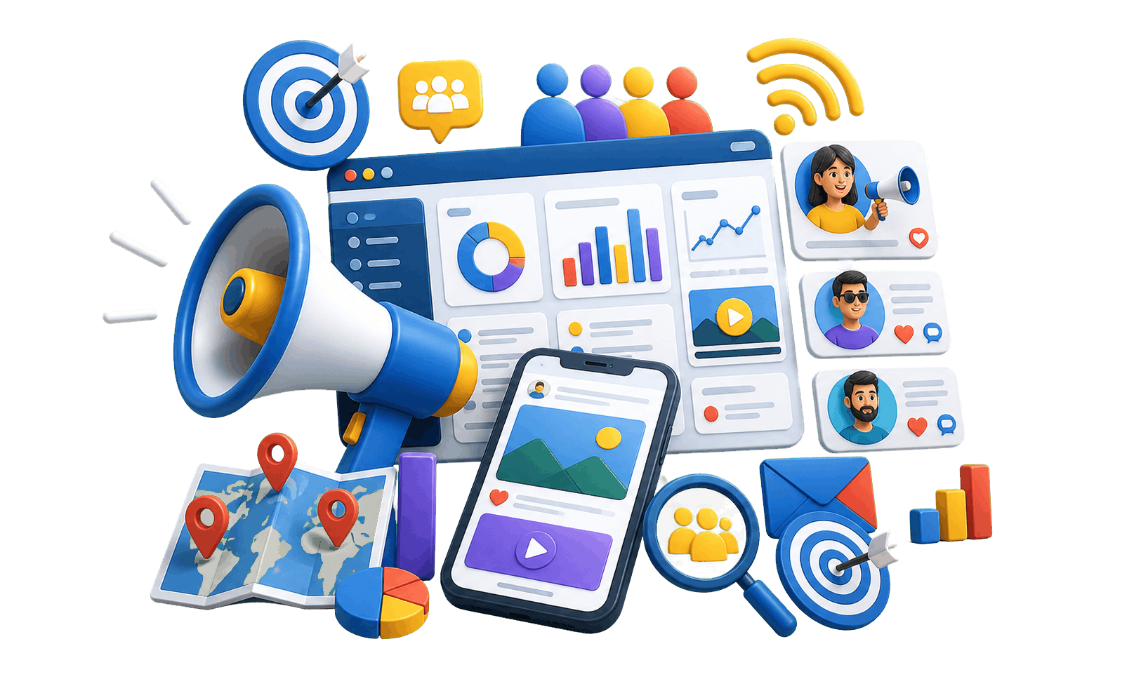 Advertisement services hero feature image
