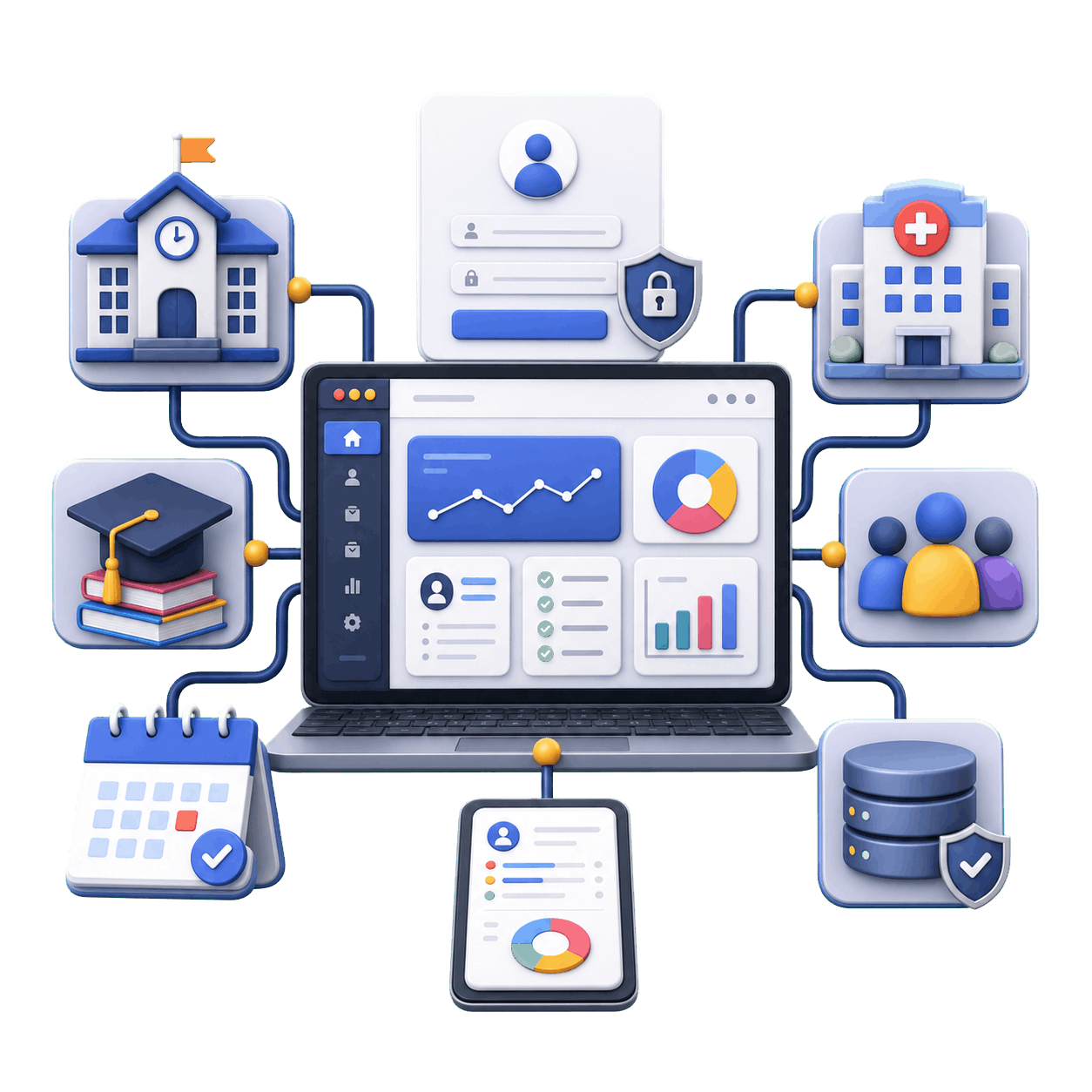 Custom Business Portals feature image