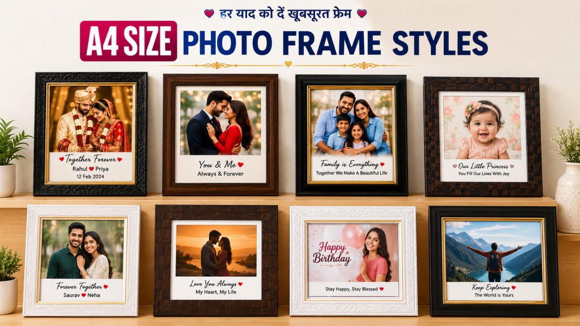 A4 Frame Designs